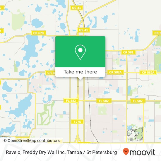 Mapa de Ravelo, Freddy Dry Wall Inc