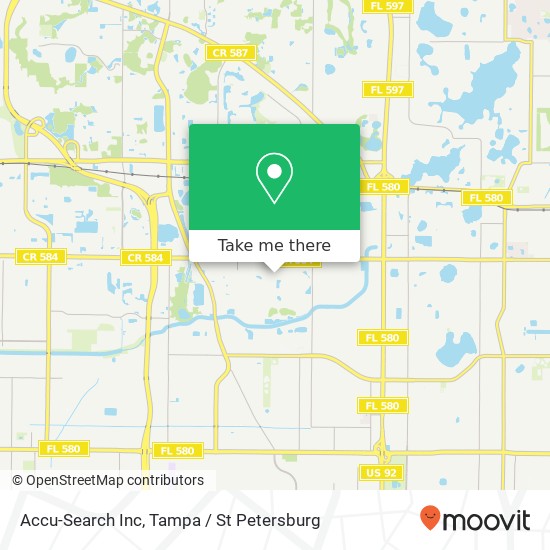 Accu-Search Inc map