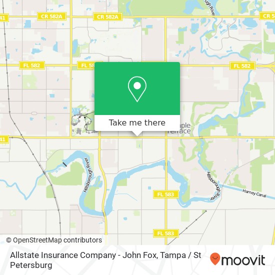 Mapa de Allstate Insurance Company - John Fox