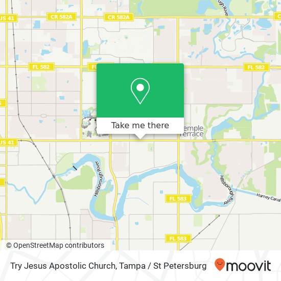 Try Jesus Apostolic Church map