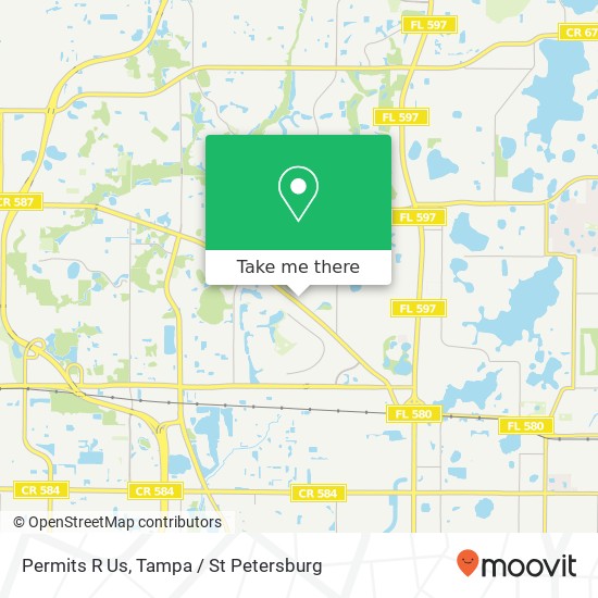 Permits R Us map