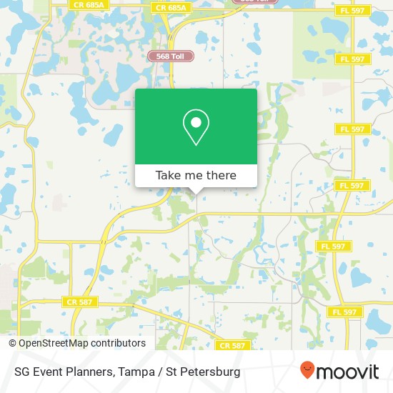 SG Event Planners map