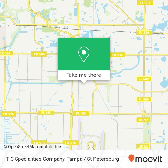 T C Specialities Company map