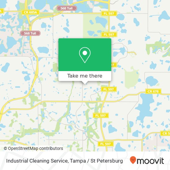 Mapa de Industrial Cleaning Service