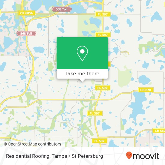 Mapa de Residential Roofing