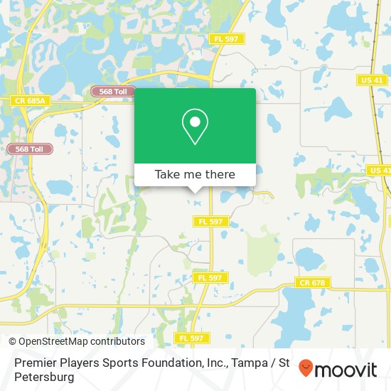 Mapa de Premier Players Sports Foundation, Inc.