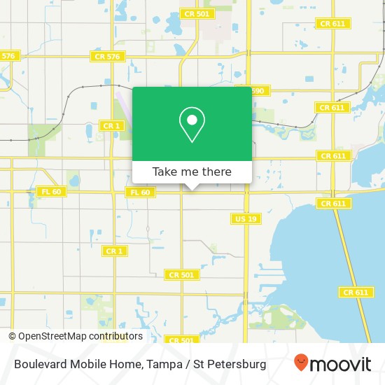 Boulevard Mobile Home map