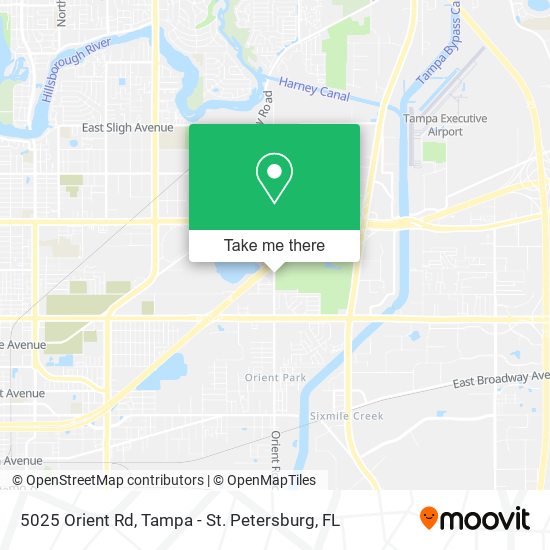 5025 Orient Rd map