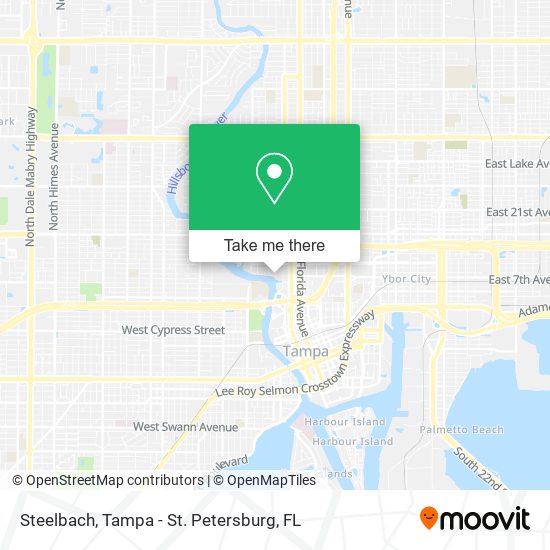 Steelbach, 1902 N Ola Ave Tampa, FL 33602 map