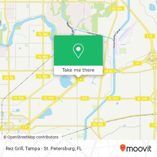 Rez Grill, Tampa, FL 33610 map