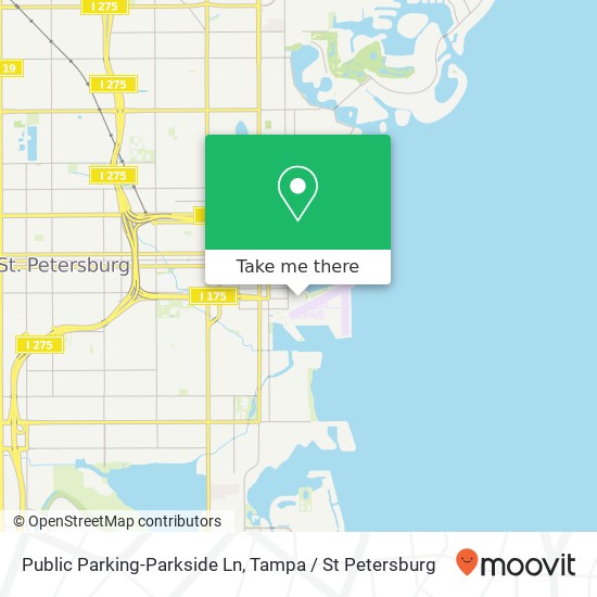 Public Parking-Parkside Ln map