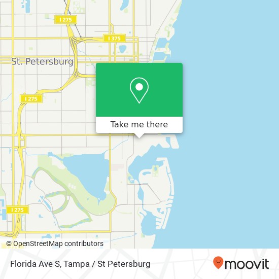 Mapa de Florida Ave S