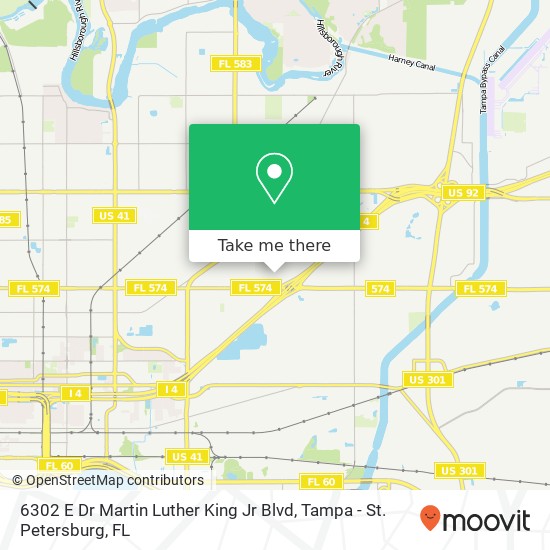 6302 E Dr Martin Luther King Jr Blvd map