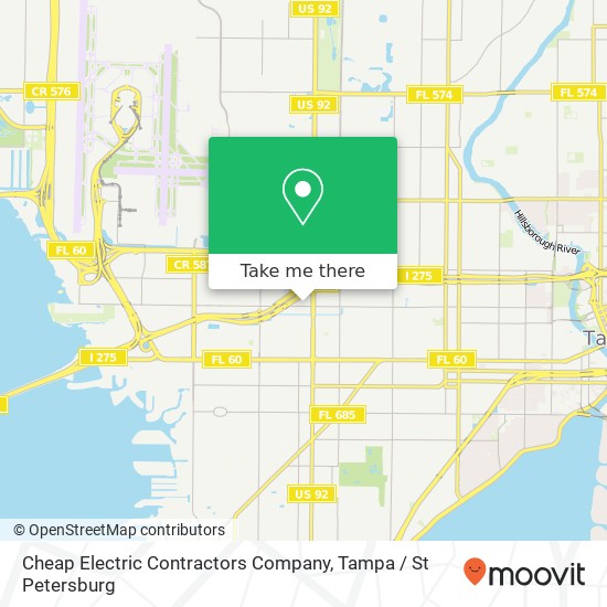 Cheap Electric Contractors Company map