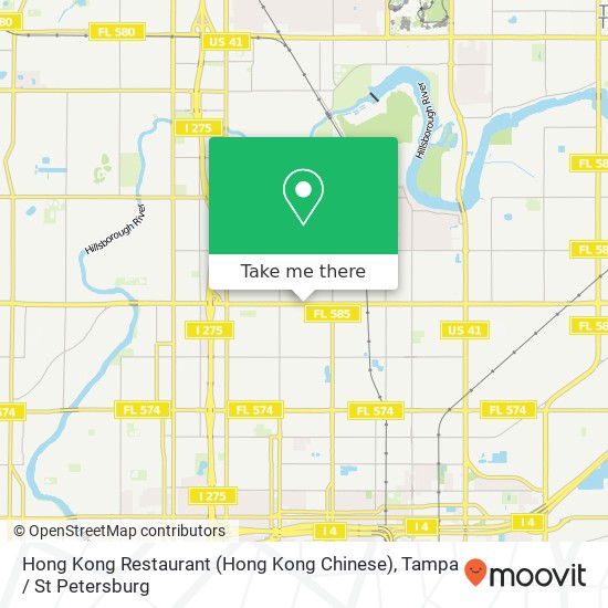 Mapa de Hong Kong Restaurant (Hong Kong Chinese)