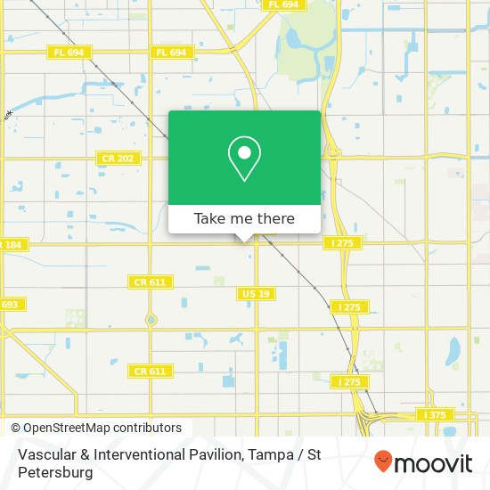 Vascular & Interventional Pavilion map