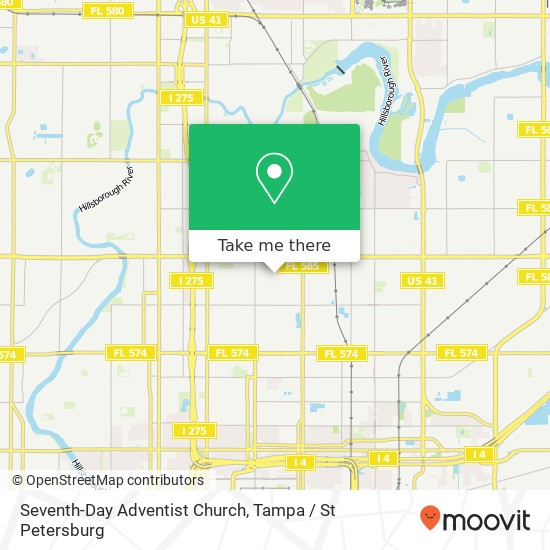 Seventh-Day Adventist Church map