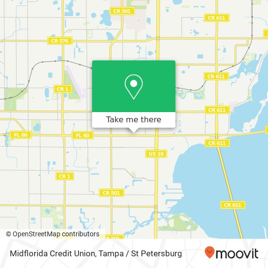 Midflorida Credit Union map