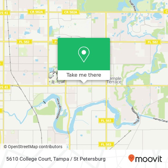 5610 College Court map