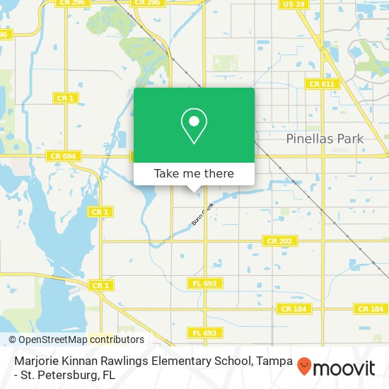 Marjorie Kinnan Rawlings Elementary School map