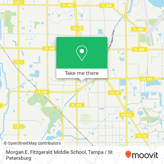 Morgan E. Fitzgerald Middle School map