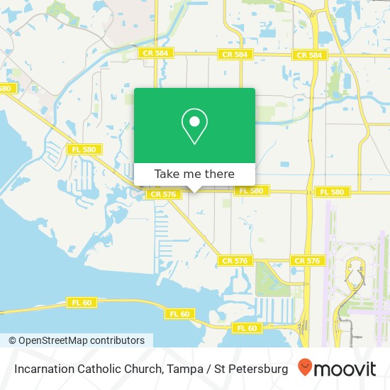 Incarnation Catholic Church map