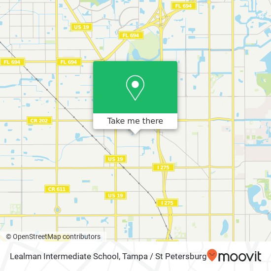 Mapa de Lealman Intermediate School