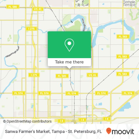 Sanwa Farmer's Market map