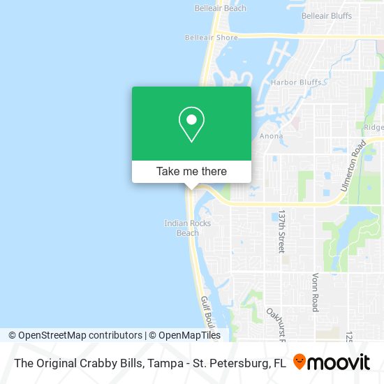 Crabby Bills map