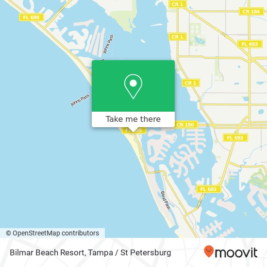 Bilmar Beach Resort map