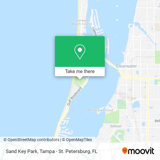 Mapa de Sand Key Park