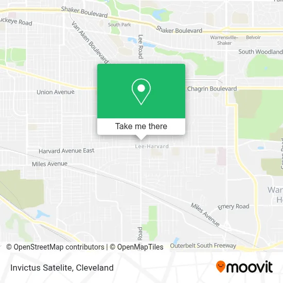 Invictus Satelite map