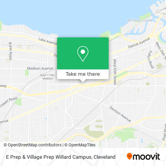 Mapa de E Prep & Village Prep Willard Campus