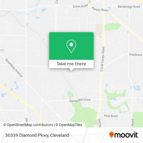 Mapa de 30339 Diamond Pkwy