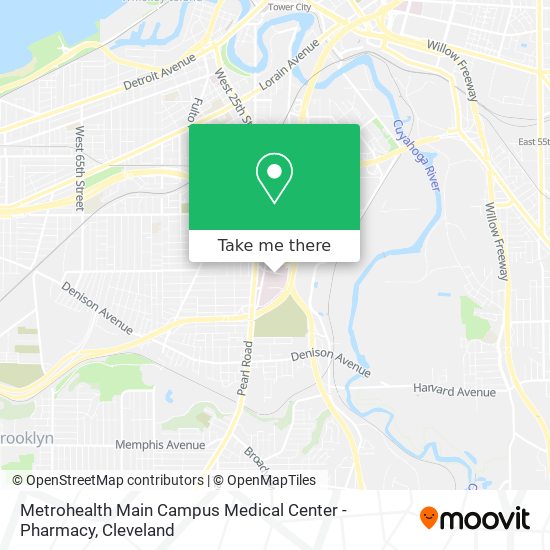 Metrohealth Main Campus Medical Center - Pharmacy map