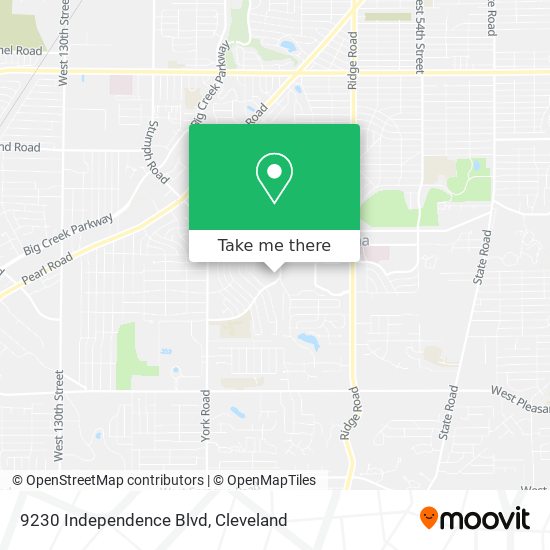 9230 Independence Blvd map
