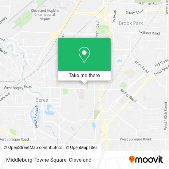Middleburg Towne Square map