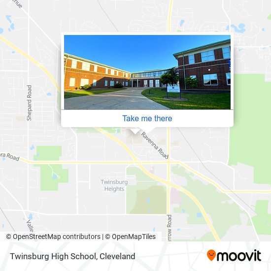 Twinsburg High School map