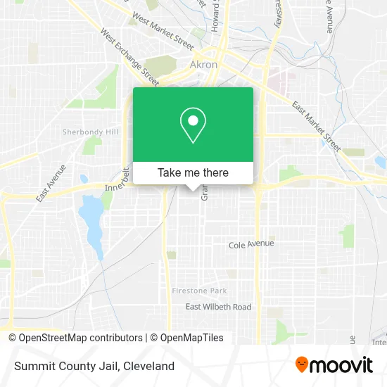 Summit County Jail map