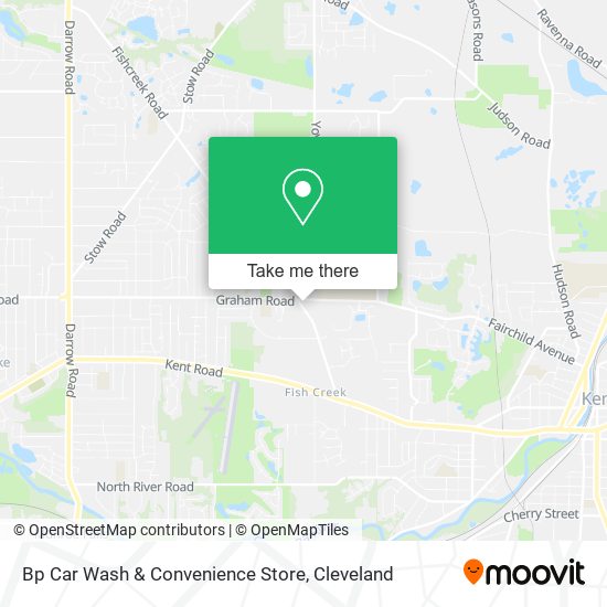 Mapa de Bp Car Wash & Convenience Store