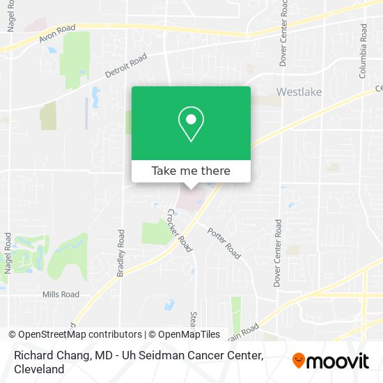 Richard Chang, MD - Uh Seidman Cancer Center map