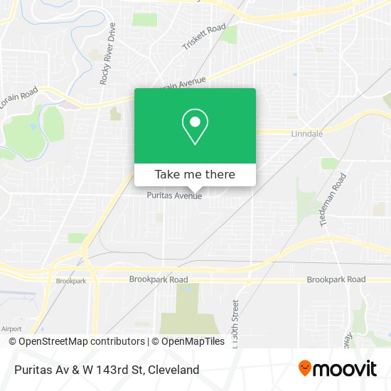 Mapa de Puritas Av & W 143rd St