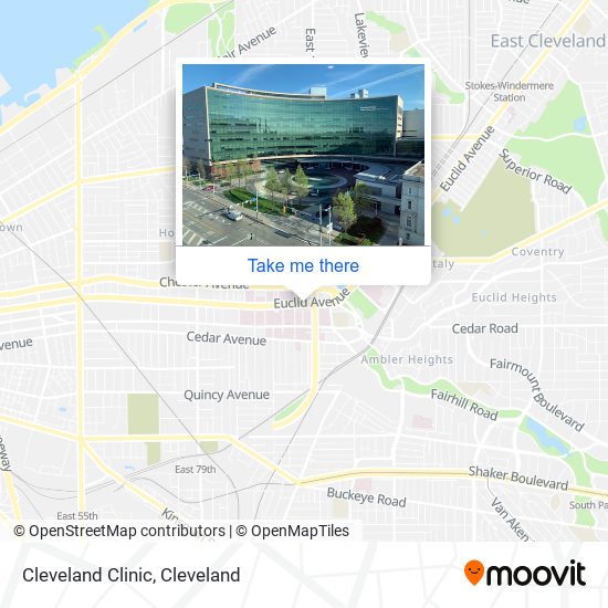 Cleveland Clinic map