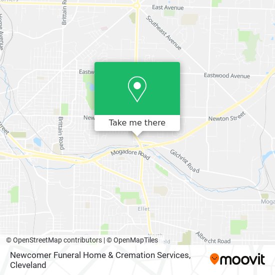 Newcomer Funeral Home & Cremation Services map