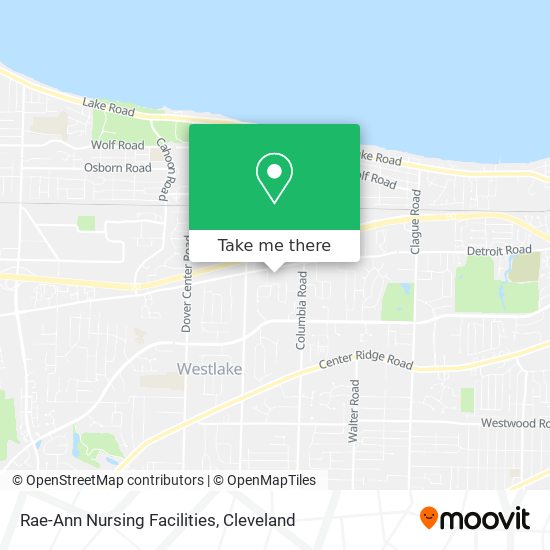 Mapa de Rae-Ann Nursing Facilities