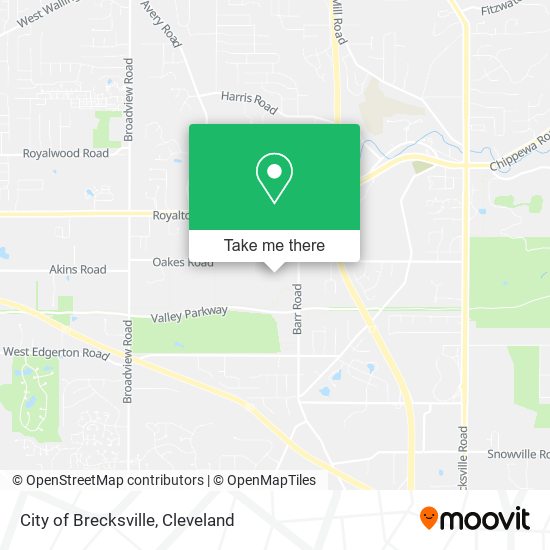 Mapa de City of Brecksville