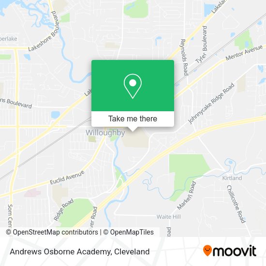 Andrews Osborne Academy map