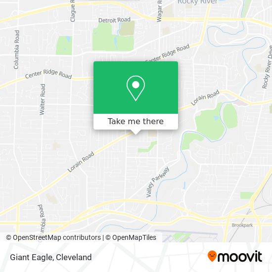 Giant Eagle in Fairview Park by Bus 