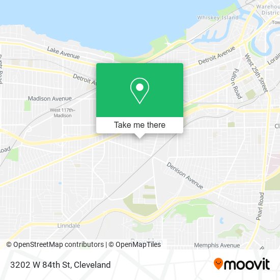 Mapa de 3202 W 84th St
