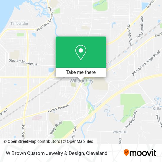 Mapa de W Brown Custom Jewelry & Design